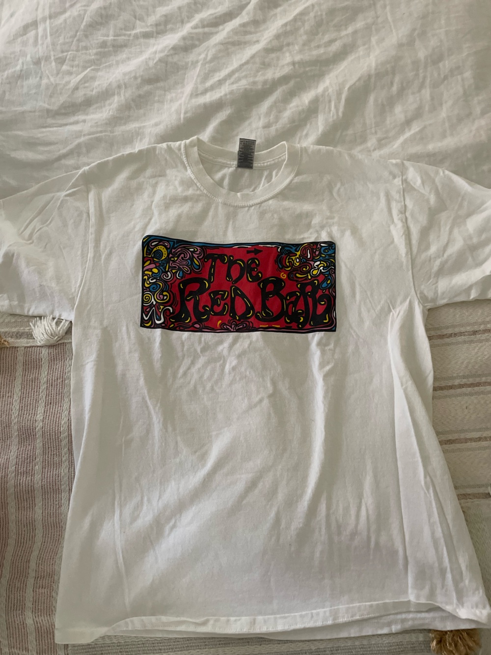 The Red Bar - Grayton Beach Gildan White Tee